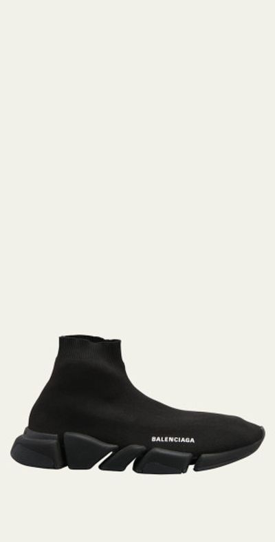 Balenciaga Men's Speed 2.0 Knit Sock Trainer Sneaker