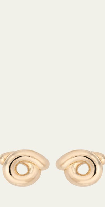 Bea Bongiasca 9K Yellow Gold Tarallo Earrings