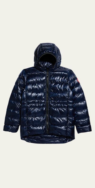 Canada Goose Kid's Cypress Youth Logo Quilted Jacket