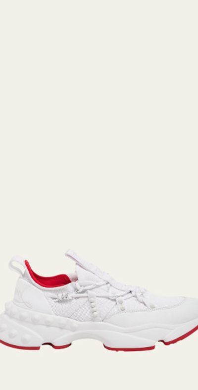 Christian Louboutin Trailnrun Donna Mixed-Media Sneakers