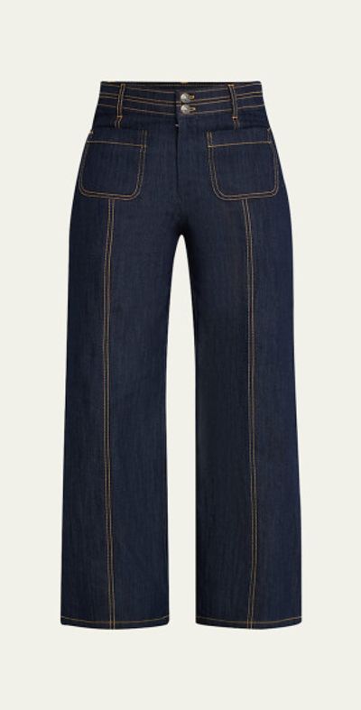 Cinq a Sept Dorothea Wide-Leg Jeans
