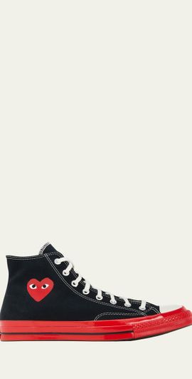 Comme des Garcons x Converse Men's PLAY Chuck 70 High-Top Sneakers