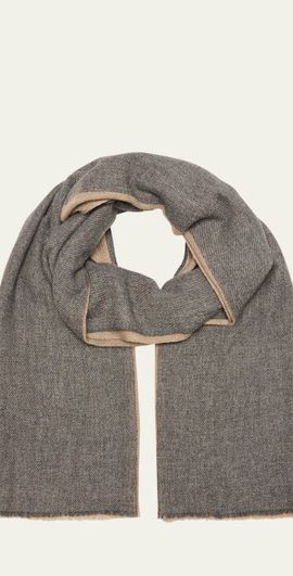Denis Colomb Half + Half Cashmere Stole