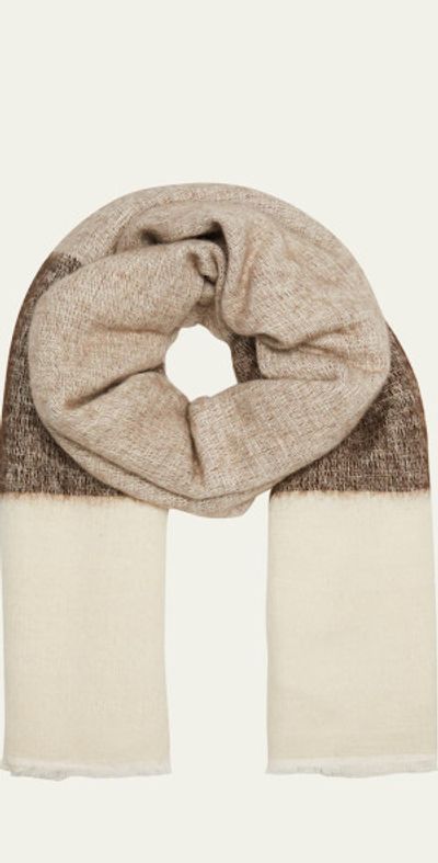 Denis Colomb Hokkaido Color-Block Shawl