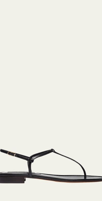 Emme Parsons Cecilia Leather Thong Sandals