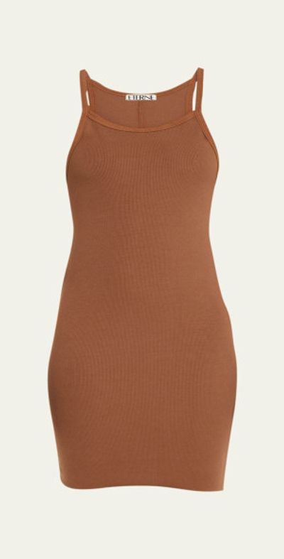 Eterne Scoop-Neck Tank Maxi Dress