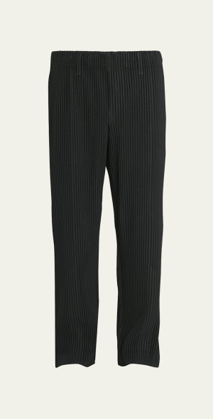 Split Rear Pants Homme Plisse Issey Miyake - Men's Pleated Split-Back Pants