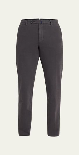 Incotex Men's High Cotton Doeskin Pants