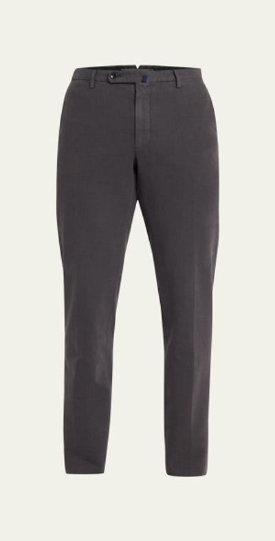 Incotex Men's High Cotton Doeskin Pants