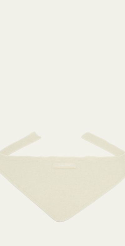 Jacquemus Men's Le Chale Grosgrain Logo Neck Scarf