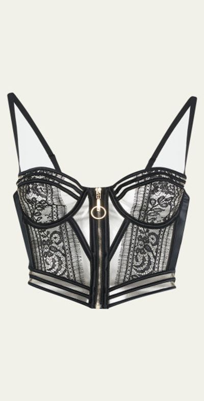 Livy Batignolles Lace & Tulle Bustier