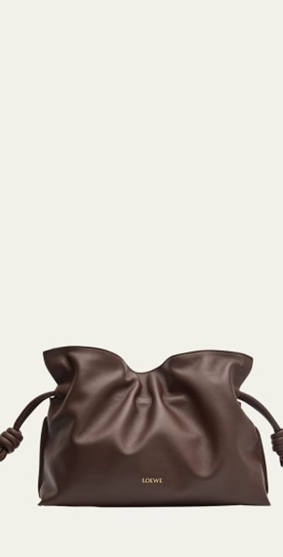 Loewe Flamenco Medium Clutch Bag in Napa Leather