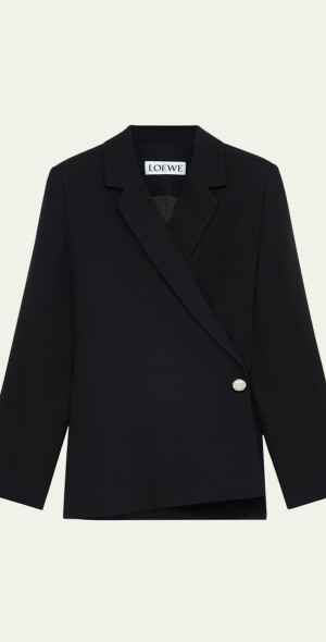 Loewe - Pebble Single-Breasted Wrap Blazer