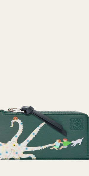 Loewe - x Suna Fujita Men's Octopus Coin Card Holder