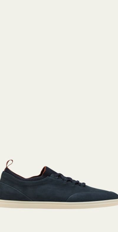 Loro Piana Soho Walk Nubuk Sneakers
