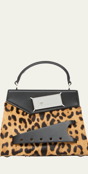 Maison Margiela Brown Calf Leather Bos Taurus Backet Bag
