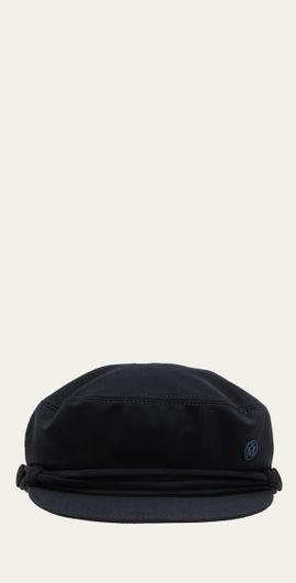 Maison Michel New Abby Water-Resistant Newsboy Cap