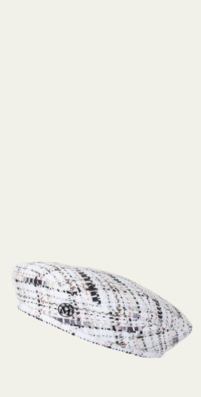 Maison Michel New Billy Snowy Tweed Beret