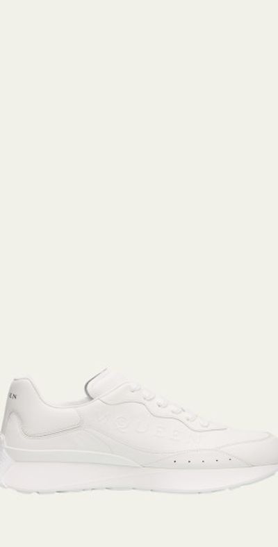 McQueen Men's Sprint Leather Runner Sneakers