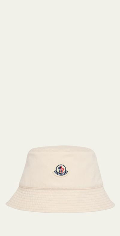 Moncler Men's Logo Patch Bucket Hat