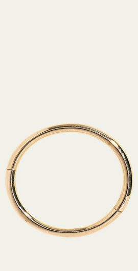 Pamela Love 12mm 14k Yellow Gold Plain Clicker Huggie Earring