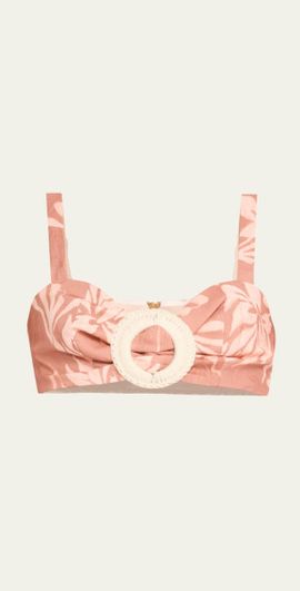 PatBO Artichoke Bralette Top