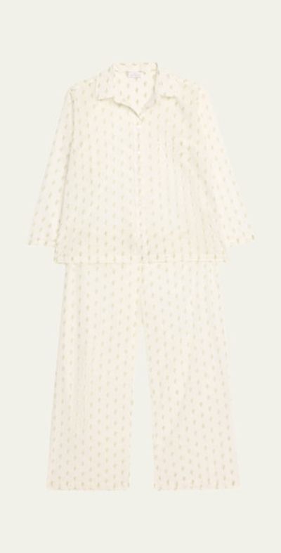 Pour Les Femmes Long Sleeve Pajama Set