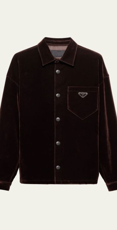 prada dress shirt mens Prada Oxford Cotton Shirt