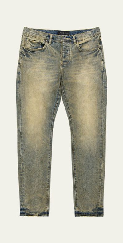 PURPLE Men's Sand Dune Cross Skinny Jeans