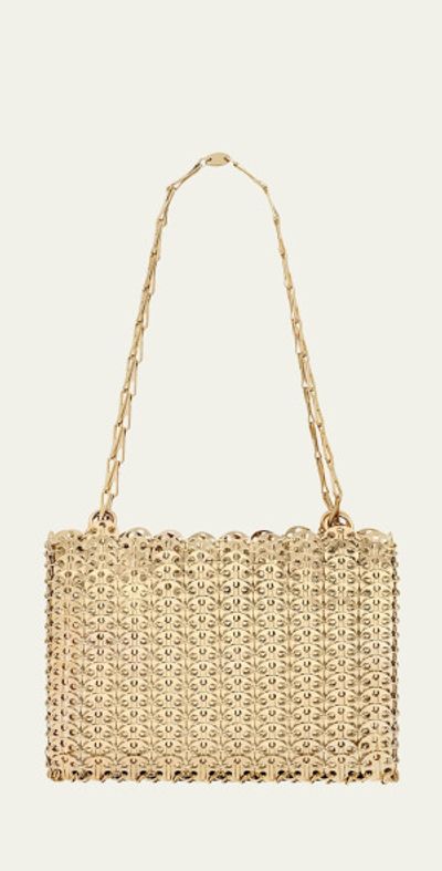 Rabanne 1969 Allover Disc Brass Shoulder Bag
