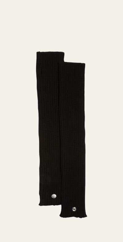 Rick Owens Men's Cashmere Arm Warmers