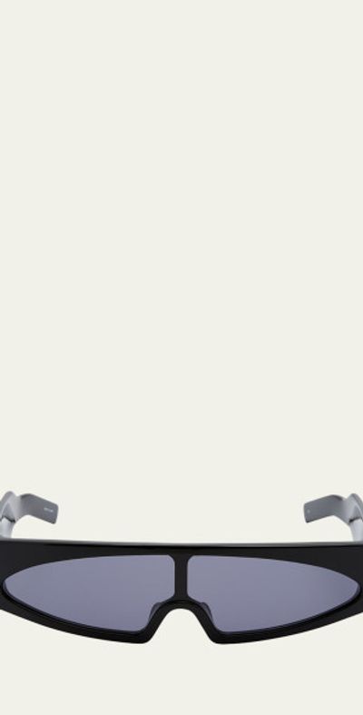 Rick Owens Men's Gene Rectangle Sunglasses