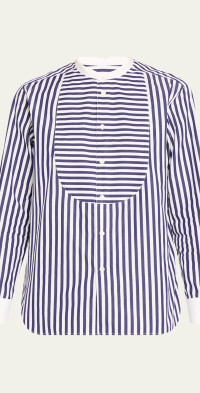 【関税込み】Sebline ブルー Safari シャツ Sébline - Blue Safari Shirt