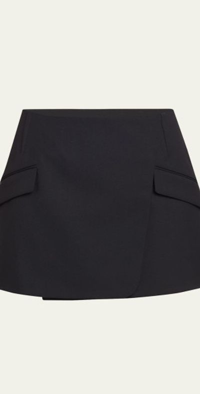 SIMKHAI Payton Mini Wrap Skirt