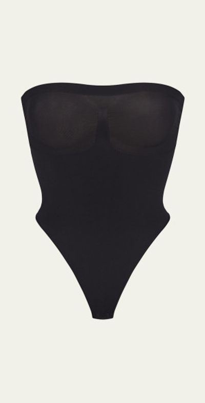 SKIMS Seamless Sculpt Strapless Thong Bodysuit