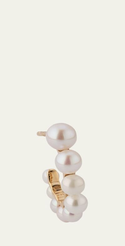 Sophie Bille Brahe Petit Boucle de Perle Earring, Single