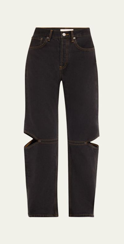 Still Here Cowgirl Cut-Out Jeans