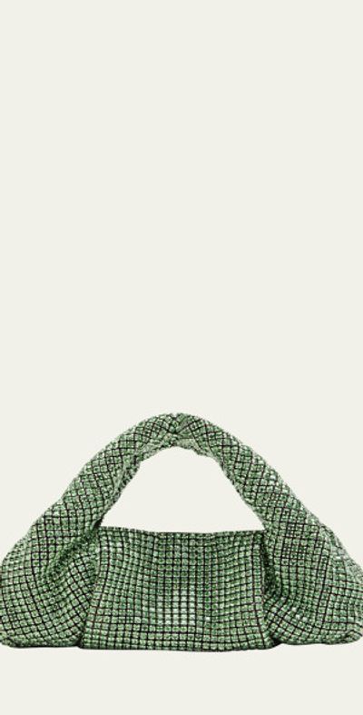 Stuart Weitzman The Moda Mini Shine Crystal Top-Handle Bag