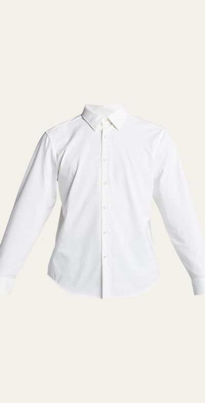 Theory Men's Sylvain Shirt in Structure Knit