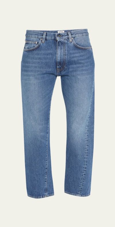 Toteme Twisted Seam Straight-Leg Denim Pants