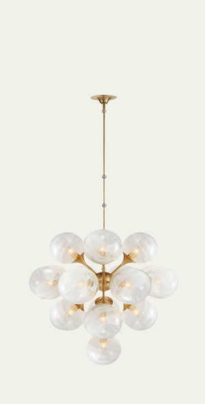 Visual Comfort Signature - Cristol Large Tiered Chandelier By AERIN