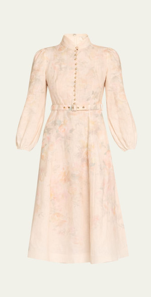 Crush Frilled  Midi Dress