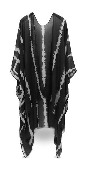 Striped Ruana