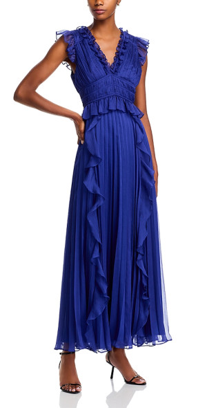 Alouette Maxi Dress - Aqua Paisley