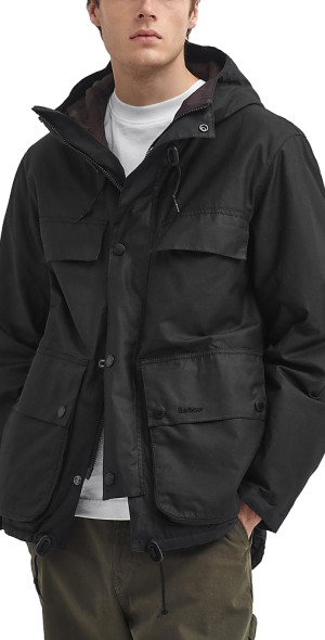 Barbour - Re Engineered Durham Hooded Wax Jacket