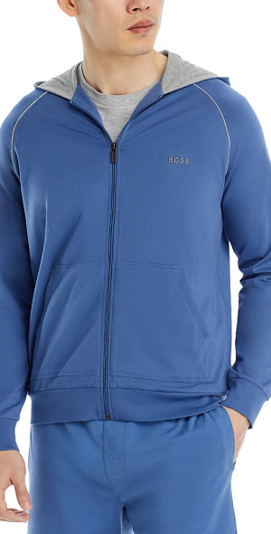 Giacca BOSS MixandMatch 10259900 – Regular Fit, Collo Con Zip, Tasca Marsupio, Taglia 3XL