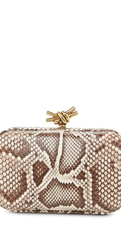 Bottega Veneta Bottega Veneta Knot Python Clutch