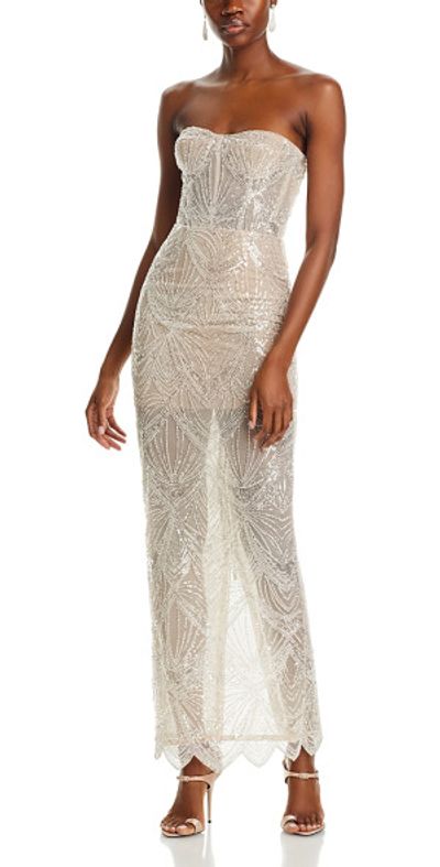 knee length dresses for ladies Jasmine Blanc Midi Dress by Bronx and Banco  The Fitzroy