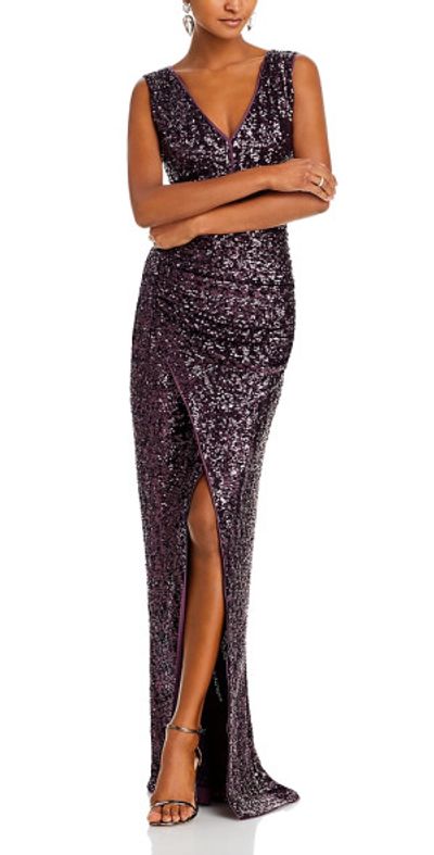 chiara boni sequin dress *VIRTUAL TRUNK SHOW* Chiara Boni La Petite Robe Isyed Paillettes ZP Dress in Pomace