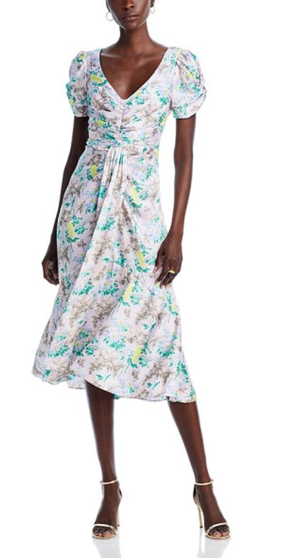 Cinq A Sept - Cinq a Sept Light Washed Floral Dress